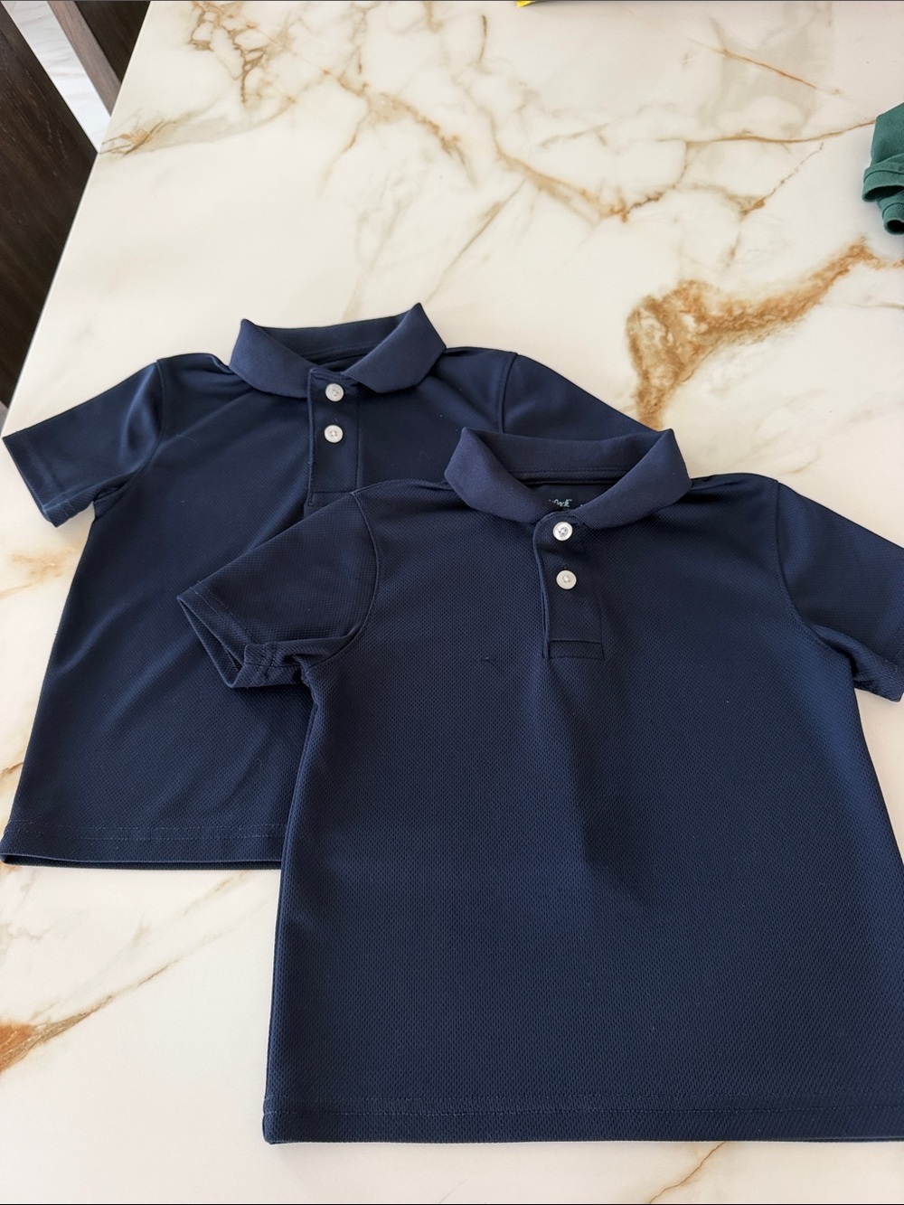 Cat & Jack Kids Short Sleeve Polo Shirt - Navy 4-5yrs - xs